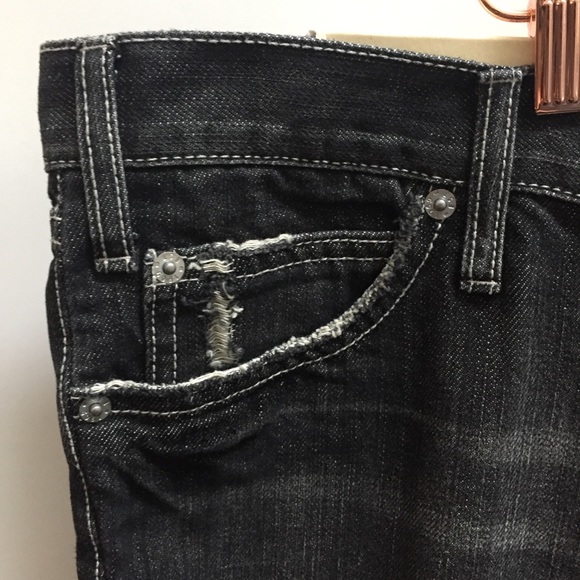 New NWT Gap black skinny distressed jeans plus size 18 18R - Picture 4 of 7